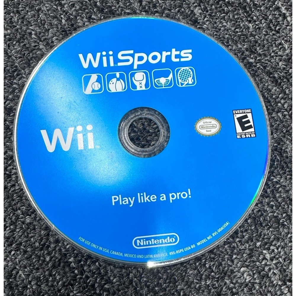 Nintendo Wii Sports Game Tested Disc Only